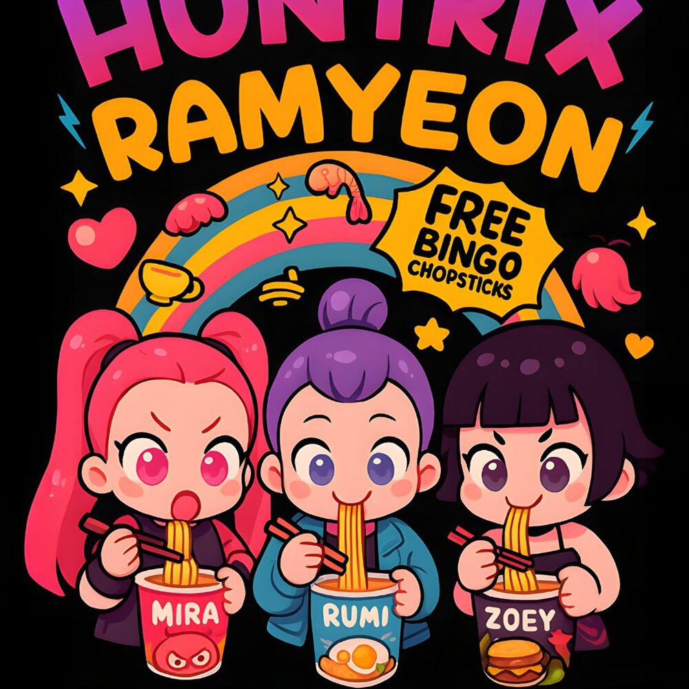 Huntrix K-pop Demon Hunters Composition Notebook Journal